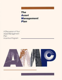 Asset management plan brochure for executives at United Technologies.