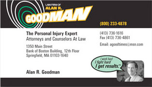 Branding: personal injury attorney.