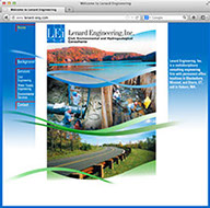 Website for an engineering firm