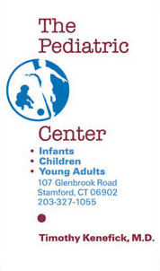 Logotype for medical services: pediatrics.