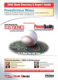 Show Directory and Buyer's Guide cover for a power systems show.